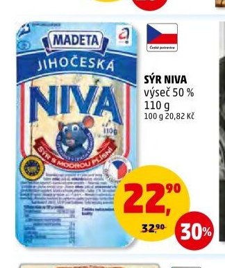 SÝR NIVA 50 % 110 g