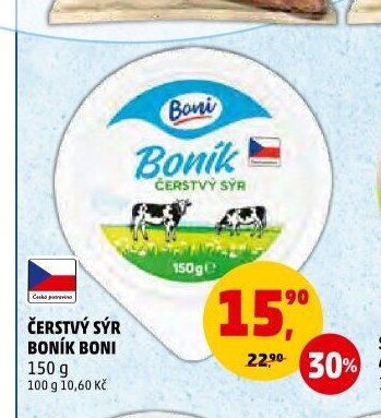 Čerstvý sýr Boník