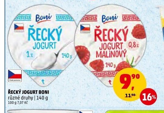 Řecký jogurt Boni