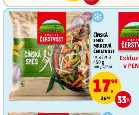 Čínská směs mražená ČERSTVOST