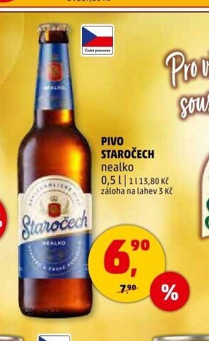 Pivo Staročech nealko