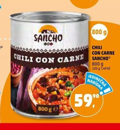 Chili con carne Sancho