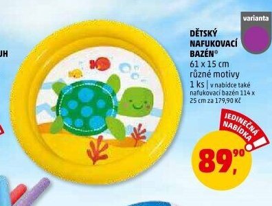 Dětský nafukovací bazén