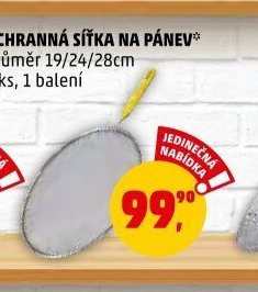 OCHRANNÁ SÍŤKA NA PÁNEV