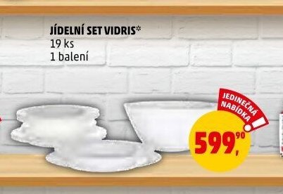 JÍDELNÍ SET VIDRIS