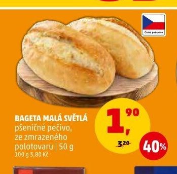 BAGETA MALÁ SVĚTLÁ