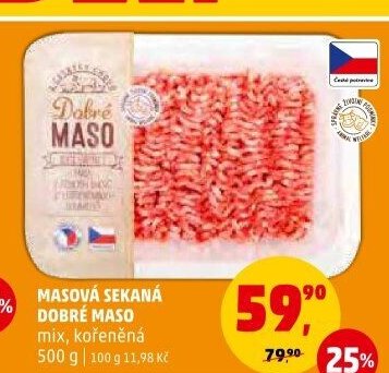 MASOVÁ SEKANÁ DOBRÉ MASO