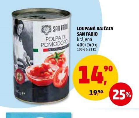Loupana rajčata San Fabio