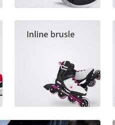 Inline brusle