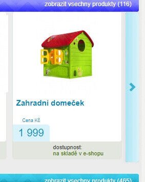 Zahradní domeček