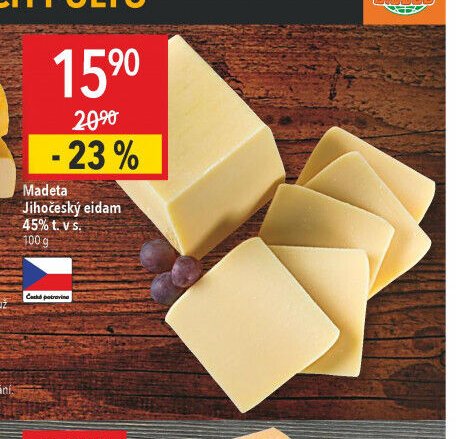 Madeta Jihočeský eidam