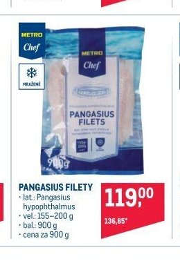 PANGASIUS FILETY