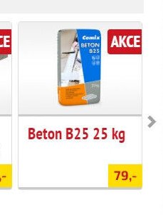 Beton B25 25 kg - UNI HOBBY akcniletaky.com