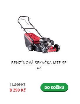 Benzínová sekačka MTF SP 42 - Mountfield akcniletaky.com