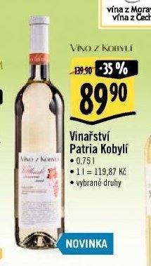 Vinařství Patria Kobylí