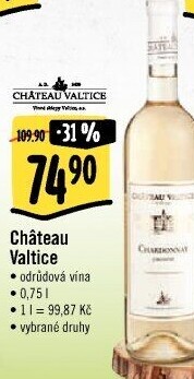 Vína Chateau Valtice