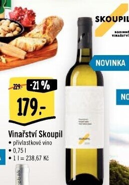 Vína Vinařství Petr Skoupil - přívlastková