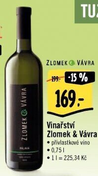 Vína Zlomek&amp