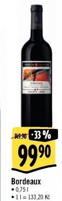 Víno Bordeaux Sommelier Collection