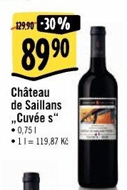 Víno Château de Saillans Cuvée Sommelier Collection