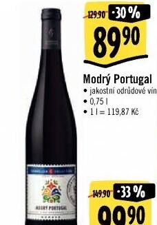 Víno Modrý Portugal Sommelier Collection