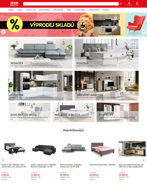 akční leták Jena nábytek 17.5.2022-23.5.2022