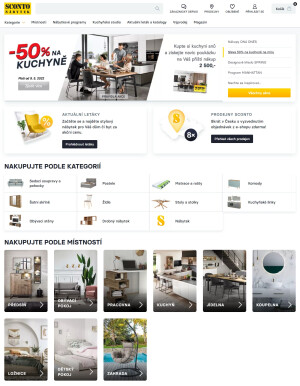 akční leták Sconto nábytek 17.5.2022-23.5.2022