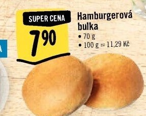 Bulka na hamburger