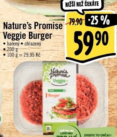 Burger Veggie Bio Nature'