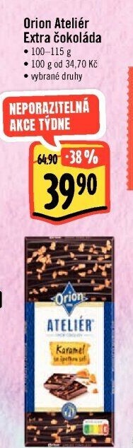 Čokoláda Ateliér Orion