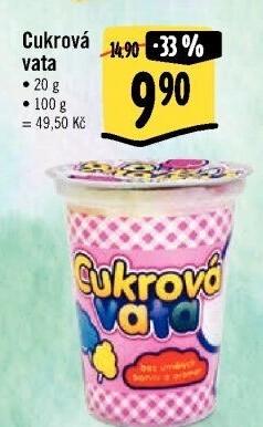 Cukrová vata Kaumy