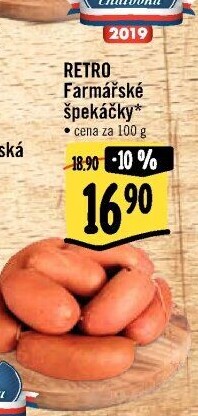 Farmářské špekáčky Albert Retro