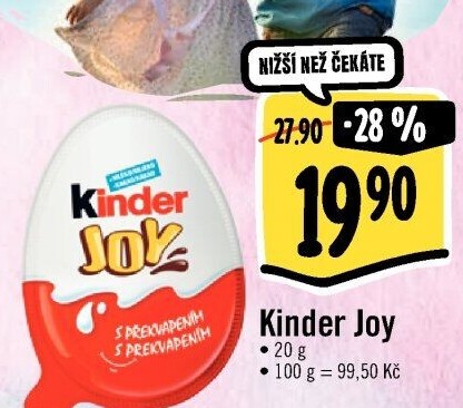 Kinder Joy s překvapením