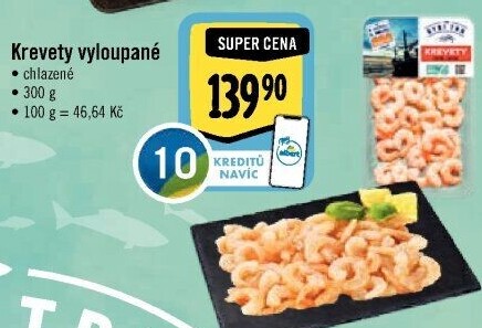 Krevety loupané Albert