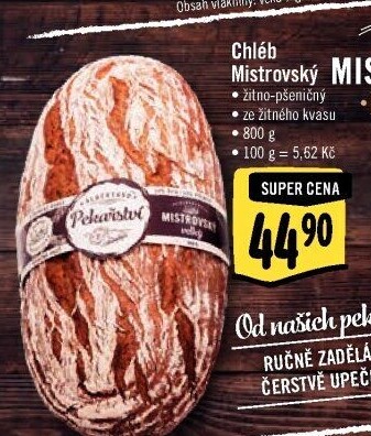 Mistrovský chléb Albert