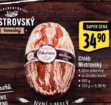 Mistrovský chléb Albert