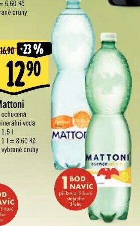 Ochucená voda Mattoni