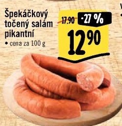 Salám špekáčkový pikantní točený