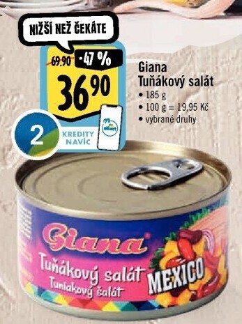 Salát s tuňákem Giana