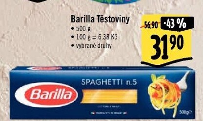 Těstoviny Barilla