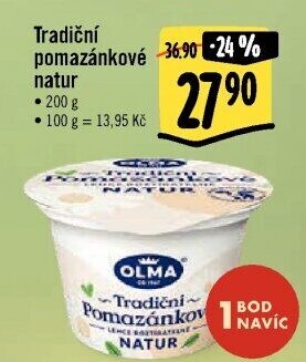 Tradiční pomazánkové Olma