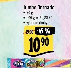 Želé Jumbo Tornado Fini