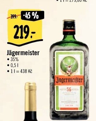 Bylinný likér Jägermeister