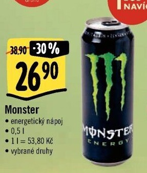 Energetický nápoj Monster Energy