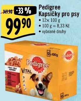 Kapsičky pro psy Pedigree