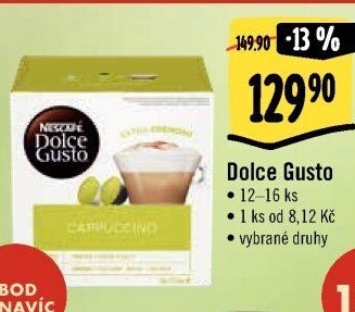 Kapsle Dolce Gusto Nescafé