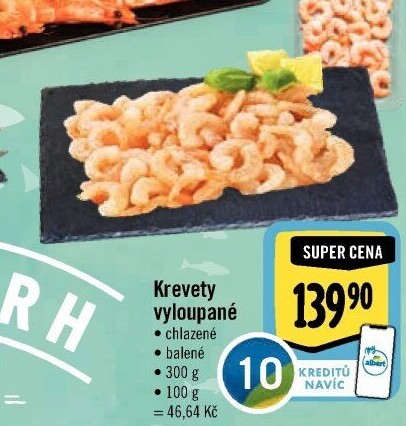 Krevety loupané Albert