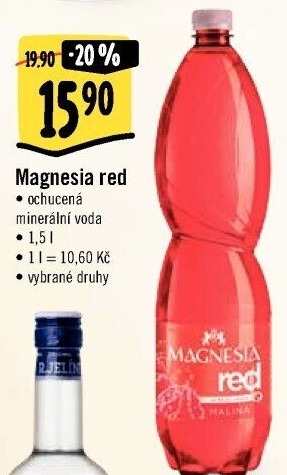 Minerální voda Magnesia Red