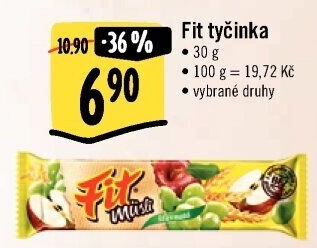 Müsli tyčinka Fit