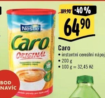Nápoj instantní obilninový Caro Original Nestlé